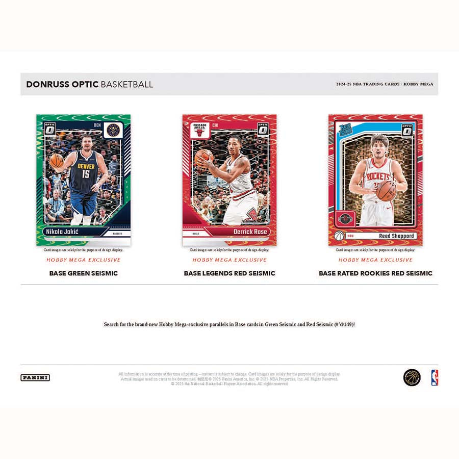 2024-25 Donruss Optic Basketball Mega Boks