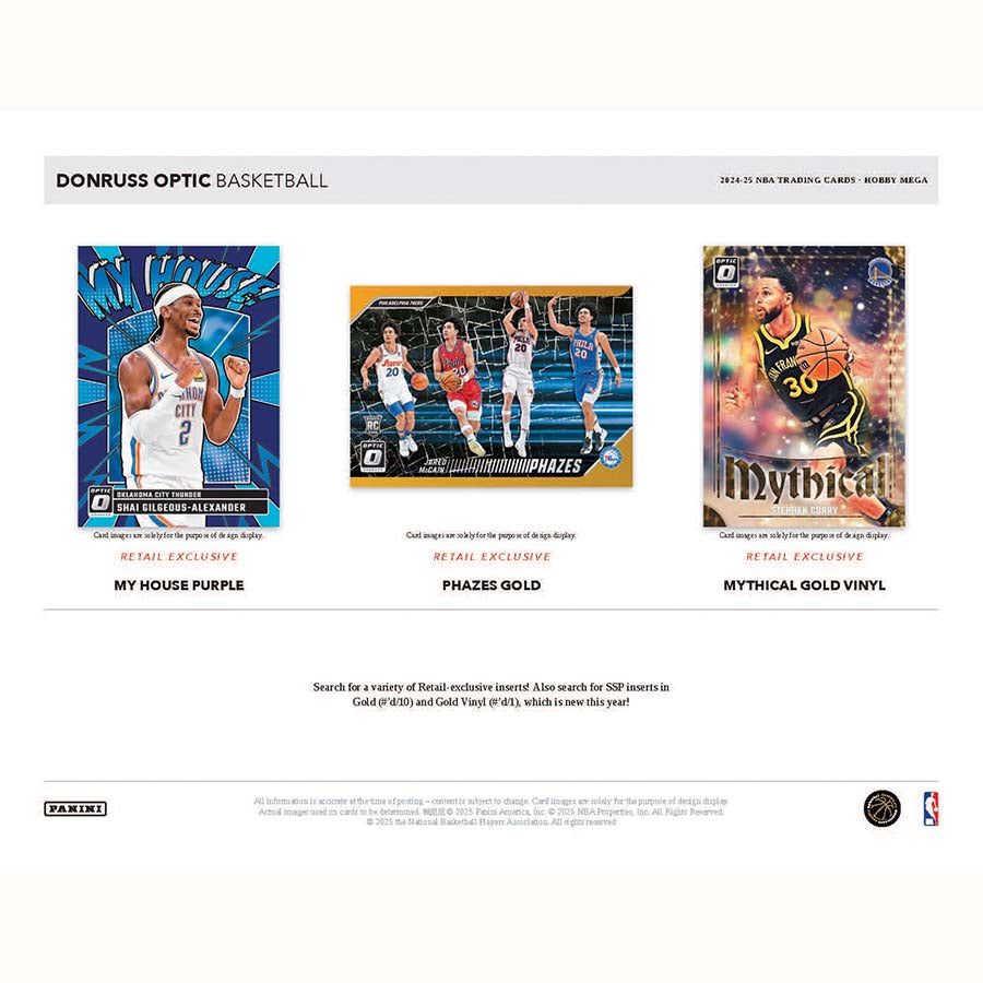 2024-25 Donruss Optic Basketball Mega Boks