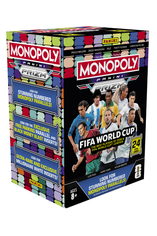 🌍 Random Team Break #1380 – 3x 2026 Panini Prizm Monopoly FIFA World Cup Soccer Bokser (Millionaire White Inserts!)
