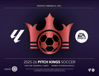 2025/26 Panini Pitch Kings Soccer Hobby International Boks