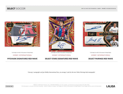 2025/26 Panini Select La Liga Soccer Hobby International Boks - break addicts