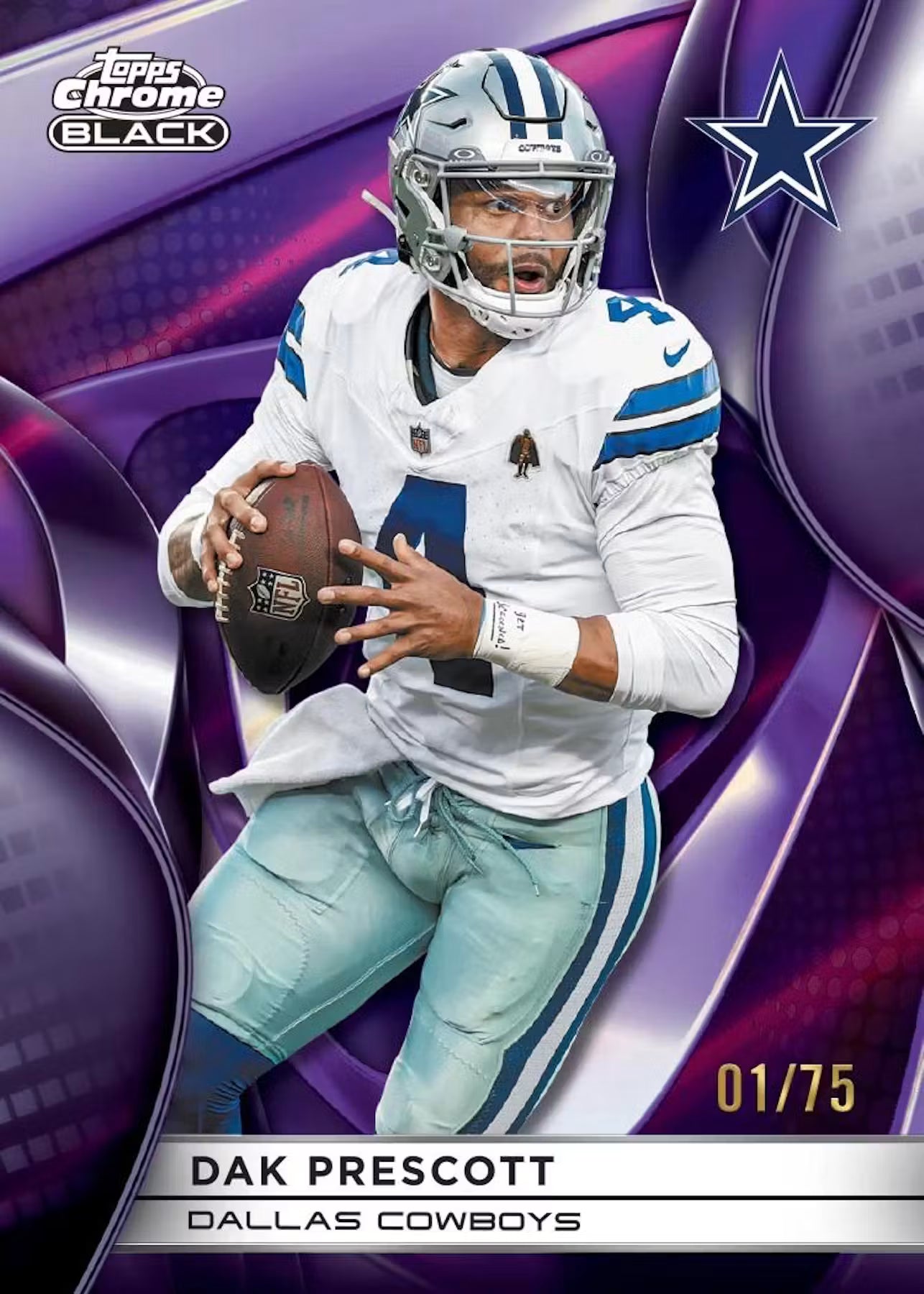 2025 Topps Chrome Black Football Hobby Boks