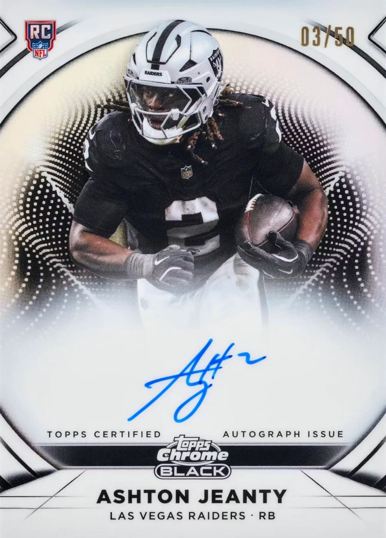 2025 Topps Chrome Black Football Hobby Boks