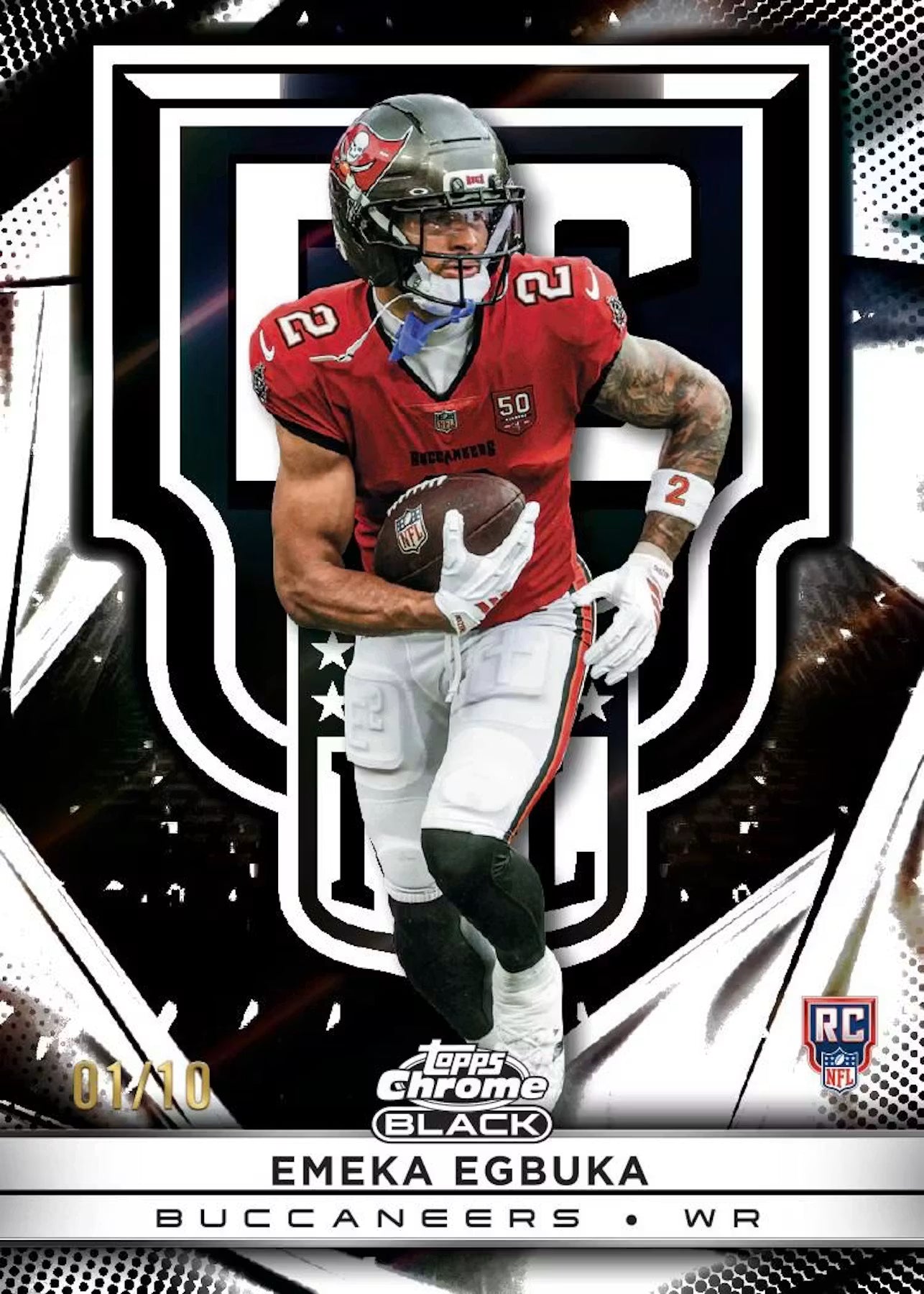 2025 Topps Chrome Black Football Hobby Boks