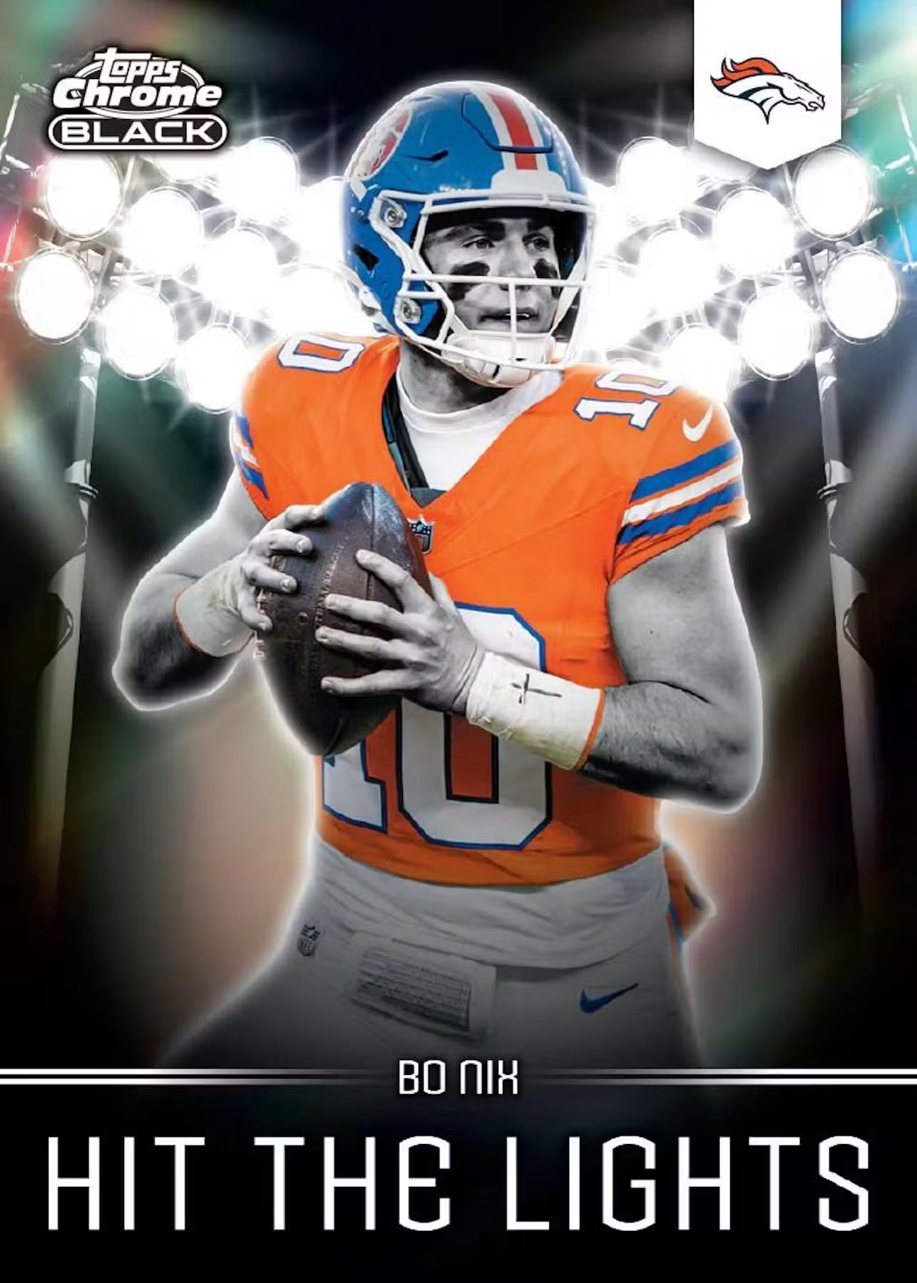 2025 Topps Chrome Black Football Hobby Boks