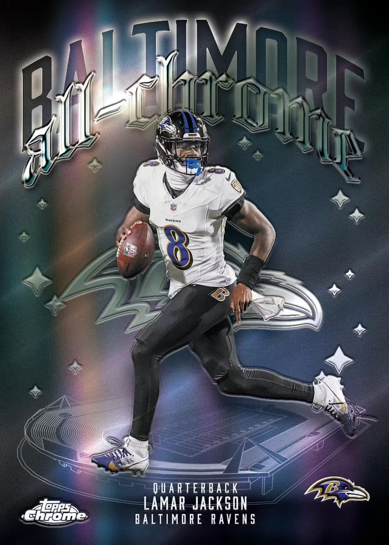2025 Topps Chrome Football Mega Boks - break addicts