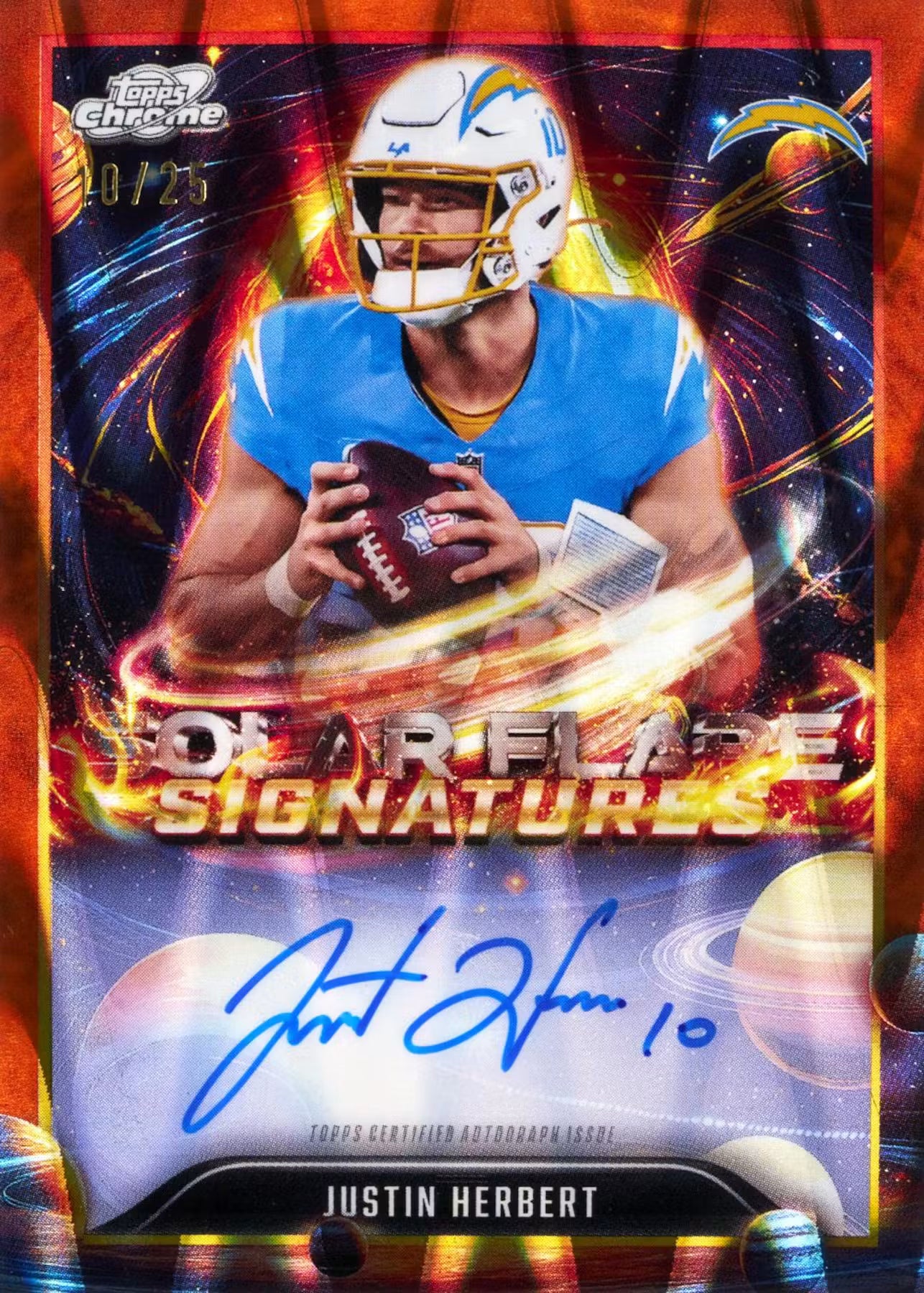 2025 Topps Cosmic Chrome Football Hobby Boks (Forhåndssalg Lansering 19.06.26)