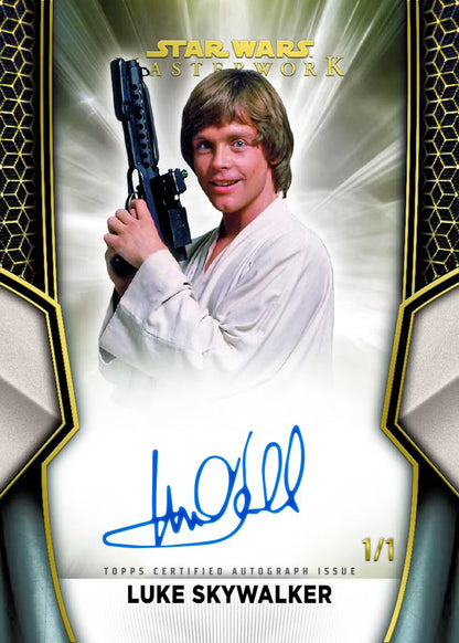 2025 Topps Star Wars Masterwork Hobby Boks