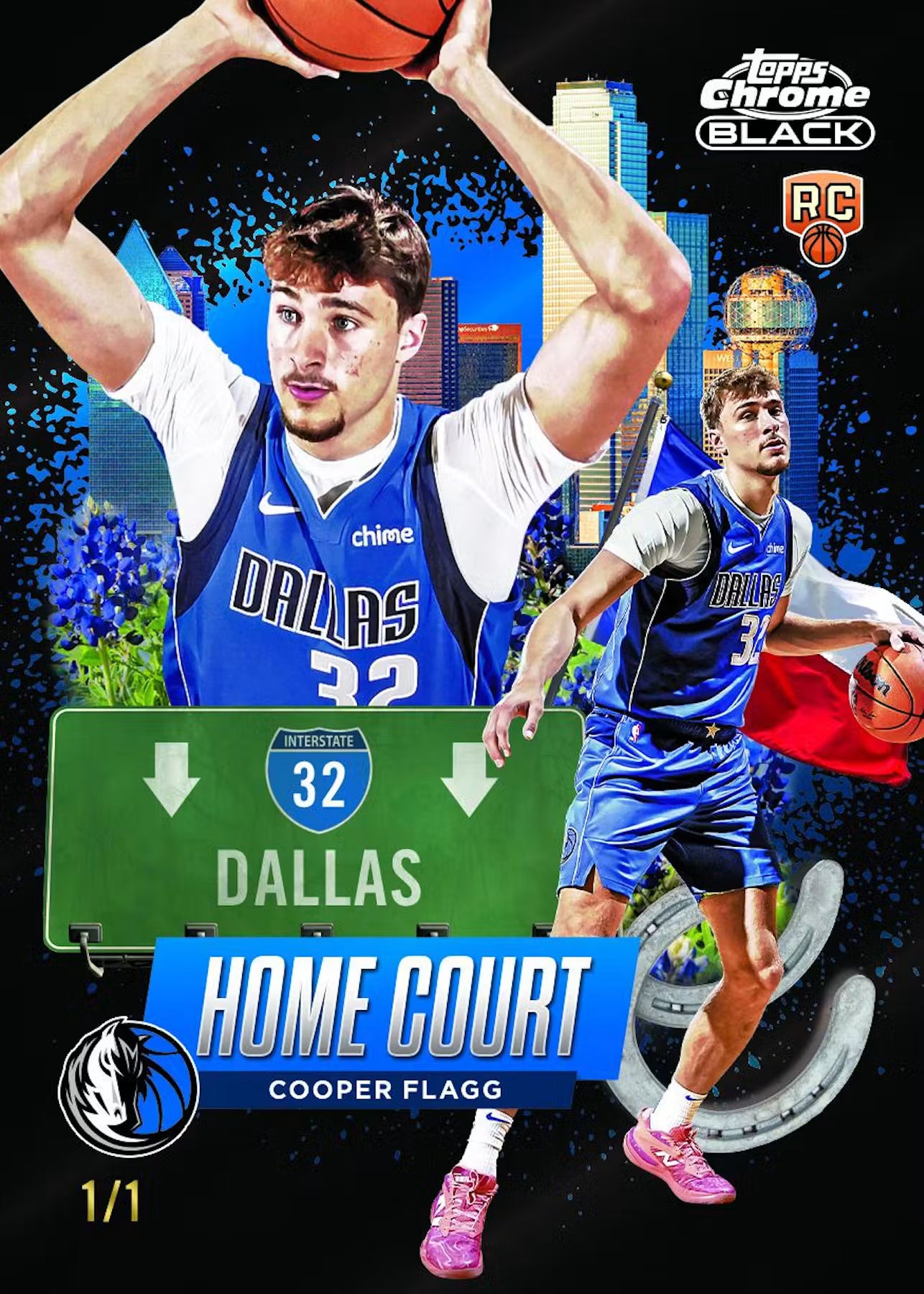 2025/26 Topps Chrome Black Basketball Hobby boks (Forhåndssalg)