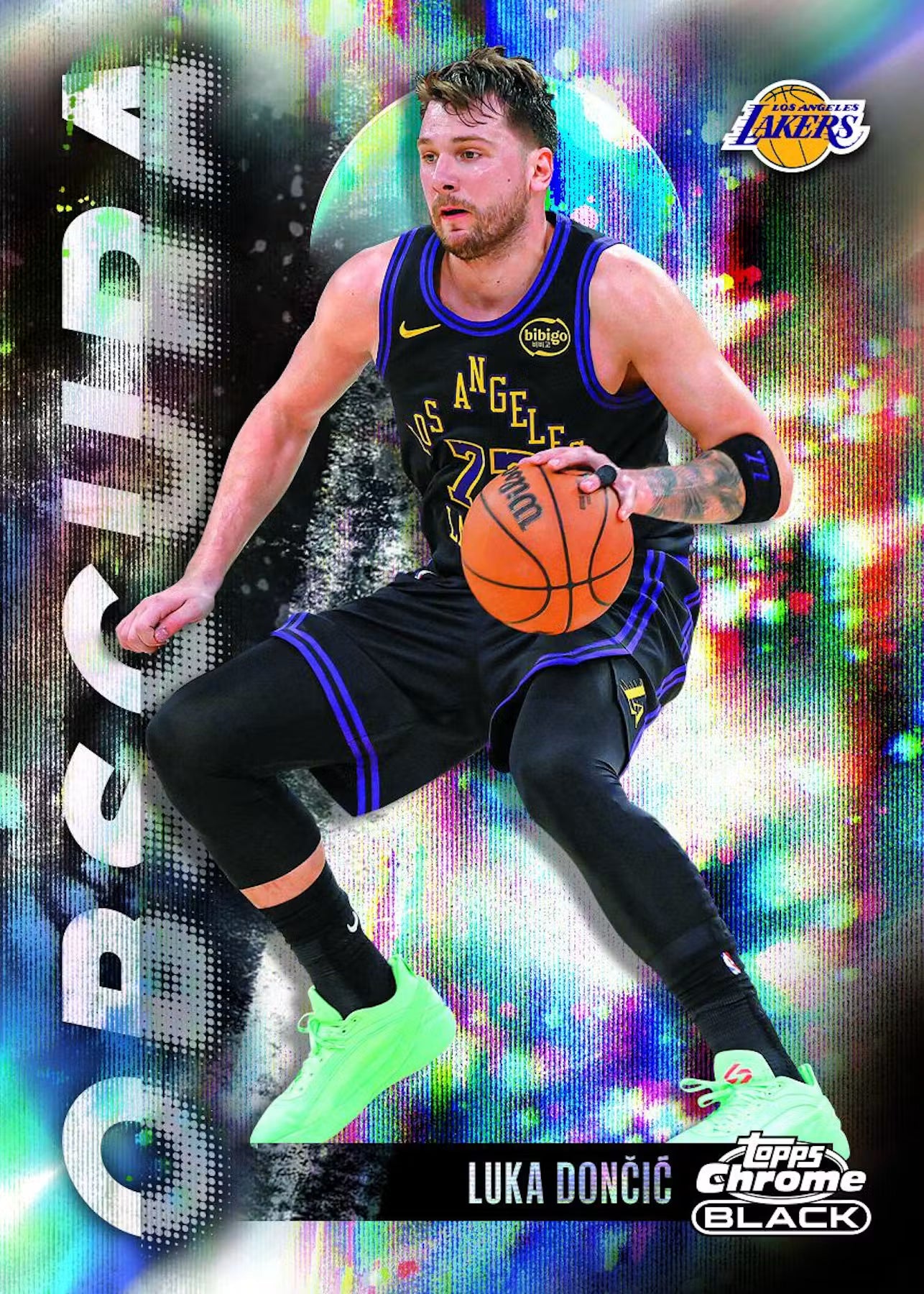 2025/26 Topps Chrome Black Basketball Hobby boks (Forhåndssalg)