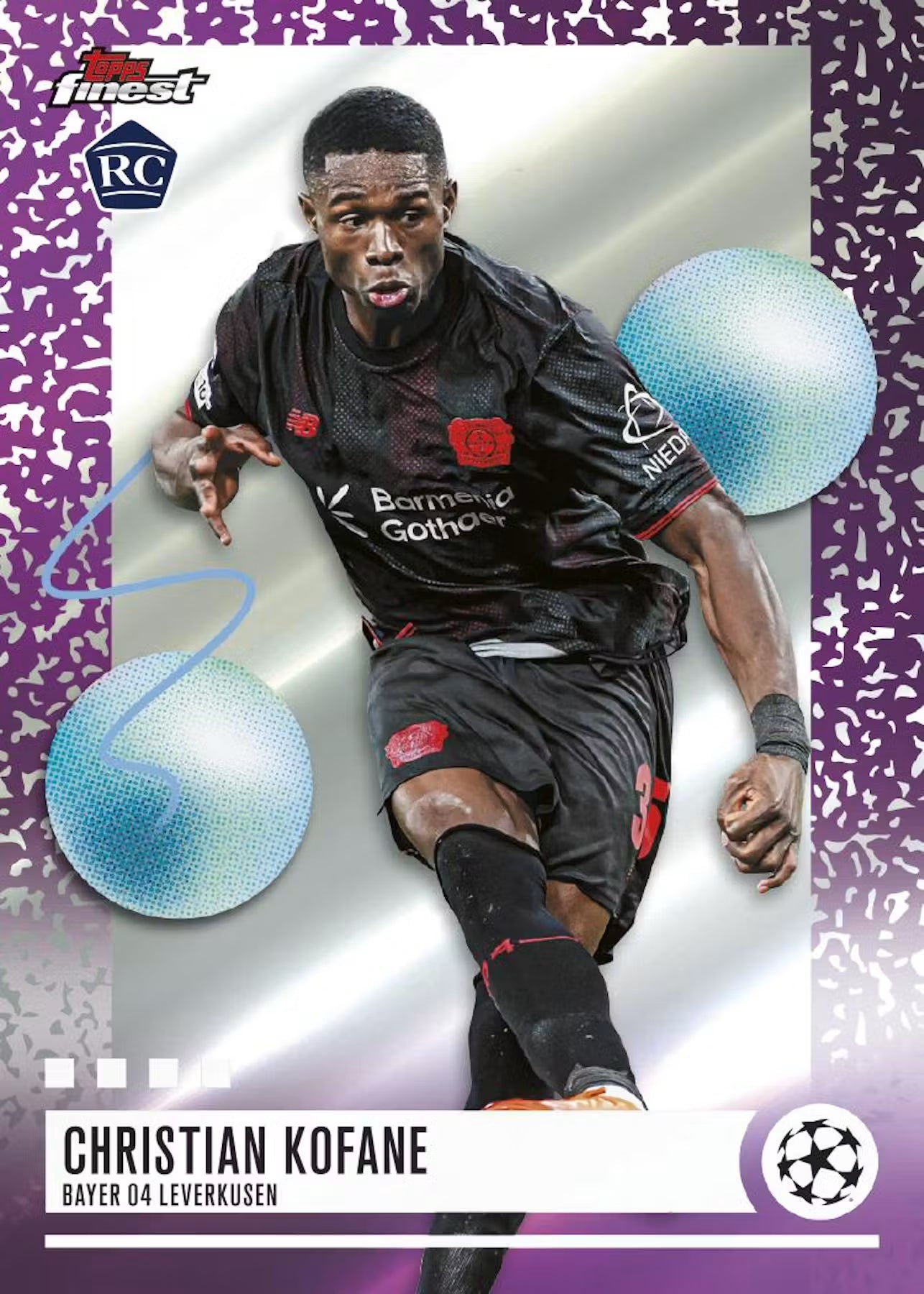2025/26 Topps UEFA Club Competitions Finest Soccer Hobby Boks (Forhåndssalg Lansering 25.06.26)