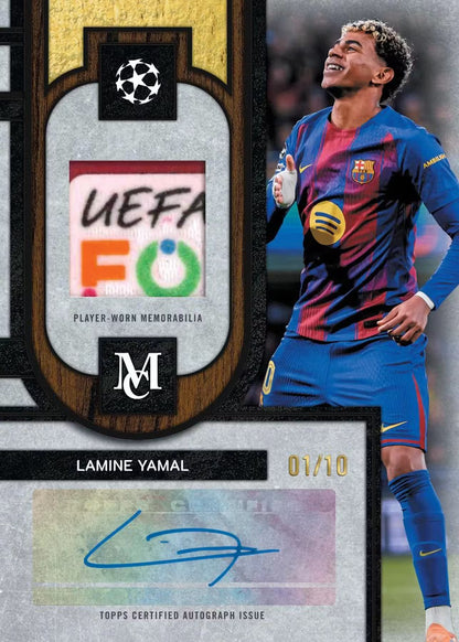 2025/26 Topps UEFA Club Competitions Museum Collection Soccer Hobby Boks (Forhåndssalg) - break addicts