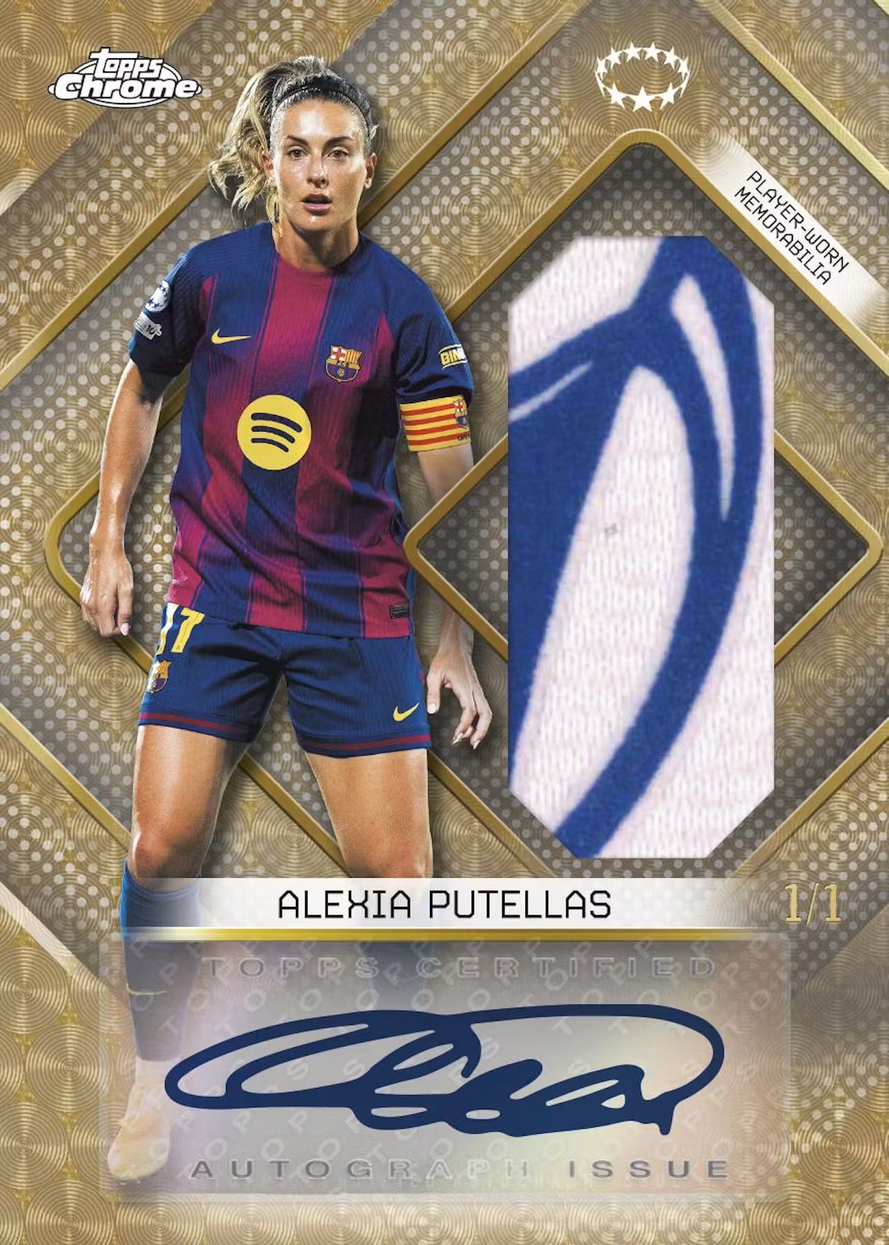 2025/26 Topps Chrome Women's UEFA Champions League Soccer Hobby Boks