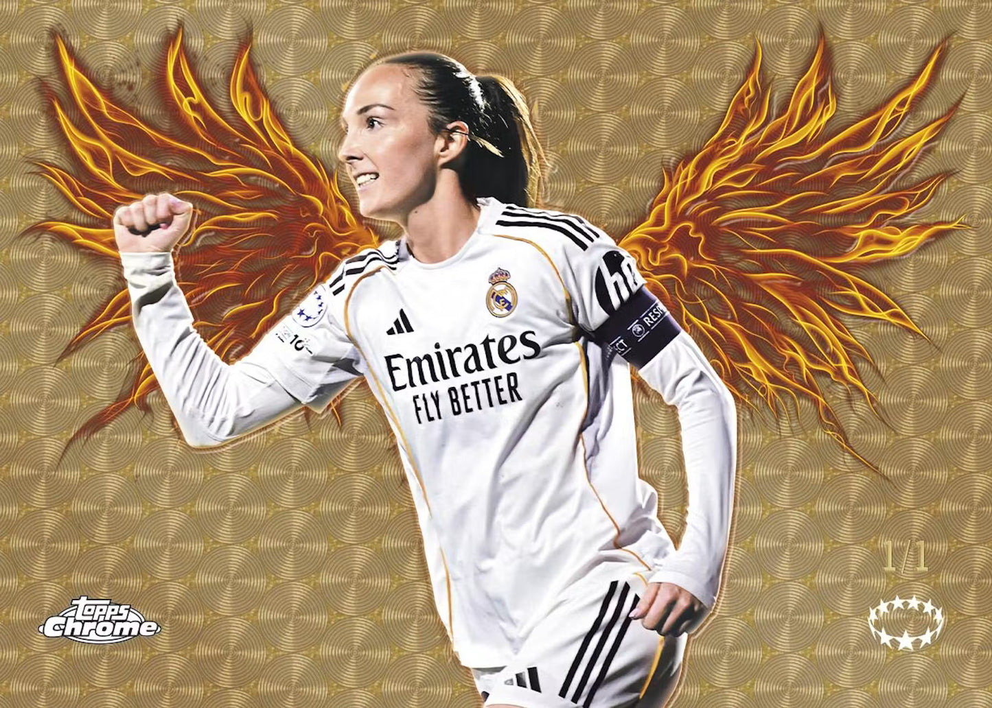 2025/26 Topps Chrome Women's UEFA Champions League Soccer Hobby Boks