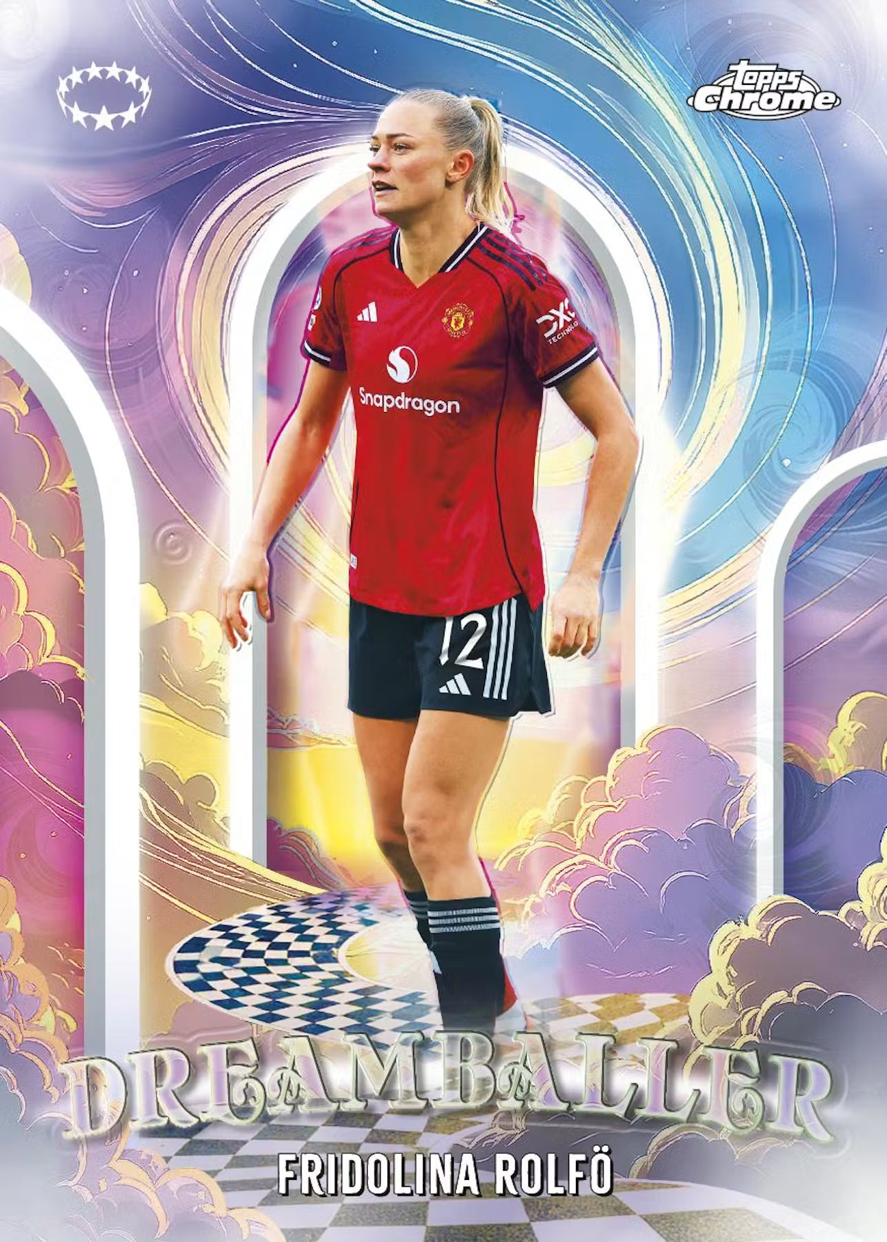 2025/26 Topps Chrome Women's UEFA Champions League Soccer Hobby Boks