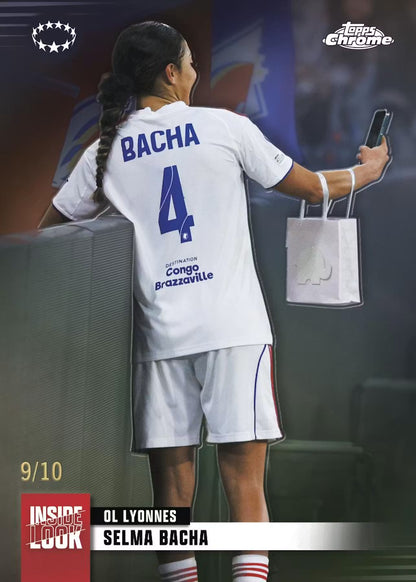 2025/26 Topps Chrome Women's UEFA Champions League Soccer Hobby Boks