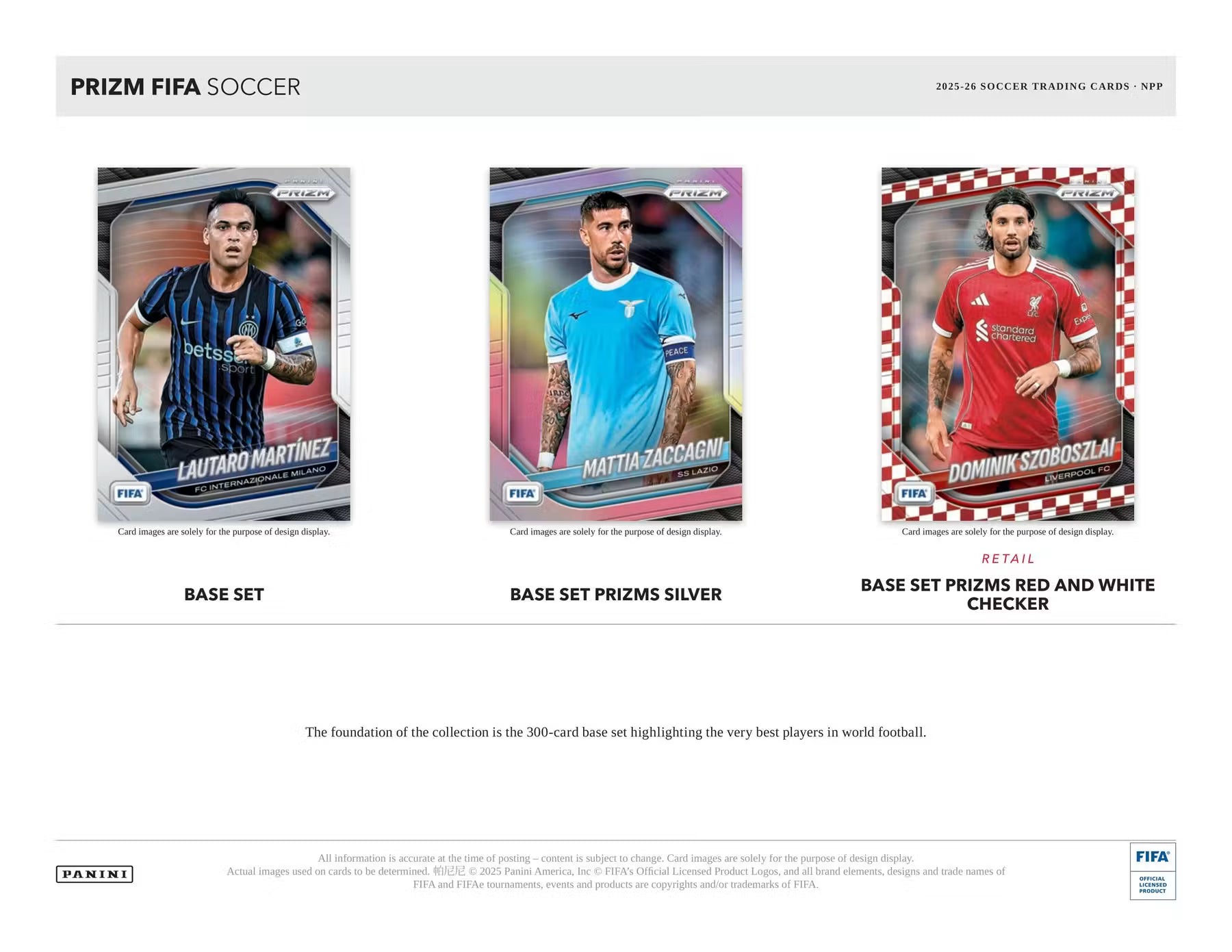 2025/26 Panini Prizm FIFA Soccer 24-Pack Retail Boks - break addicts