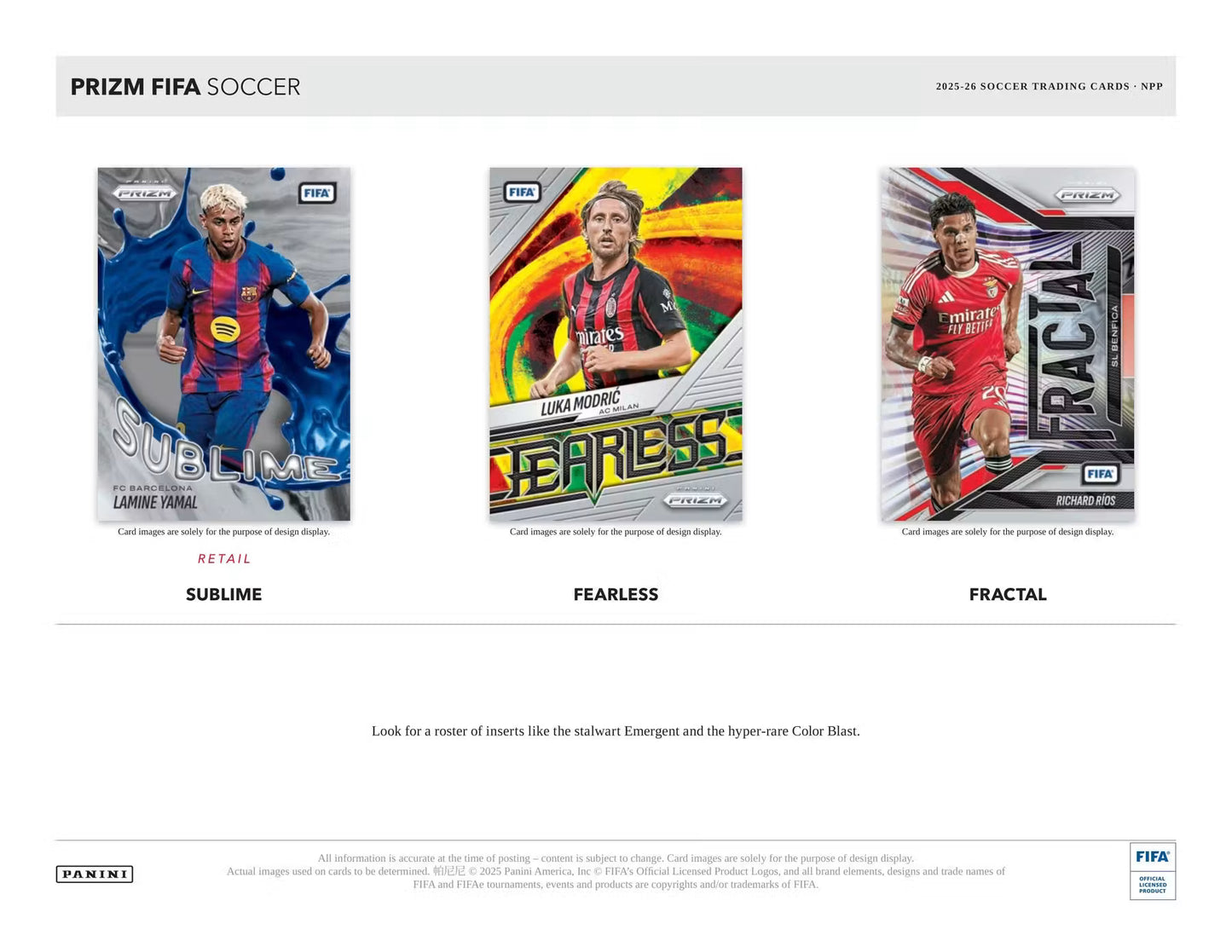 2025/26 Panini Prizm FIFA Soccer Blaster Boks - break addicts