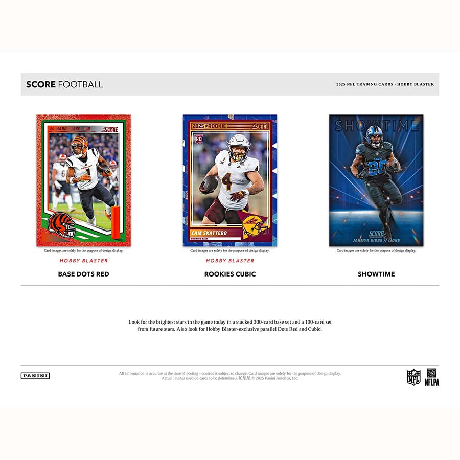 2025 Score Football Blaster Boks