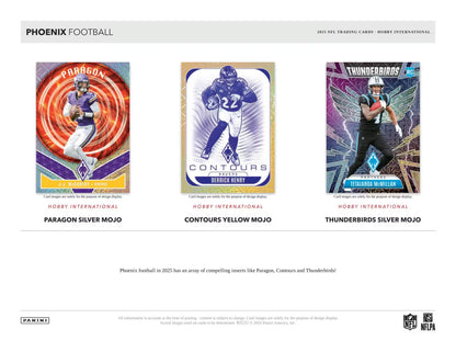 2025 Panini Phoenix Football – Hobby International Mega Boks - break addicts