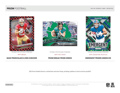 2025 Panini Prizm Football Retail Boks - break addicts