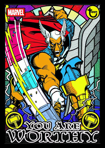 Random  Character  break #1240 - 1x  Topps Marvel Brooklyn Captain America 2025 - Hobby Boks