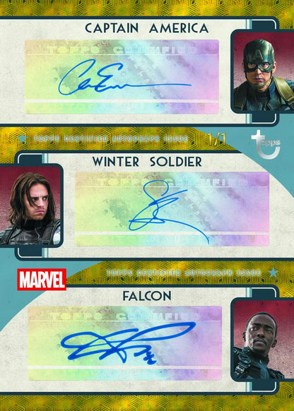 Random  Character  break #1240 - 1x  Topps Marvel Brooklyn Captain America 2025 - Hobby Boks