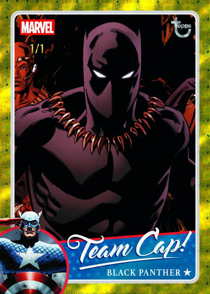 Random  Character  break #1240 - 1x  Topps Marvel Brooklyn Captain America 2025 - Hobby Boks