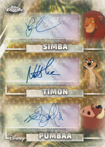 2026 Topps Disney Chrome Blaster Boks (Forhåndssalg Lansering 17.06.26)