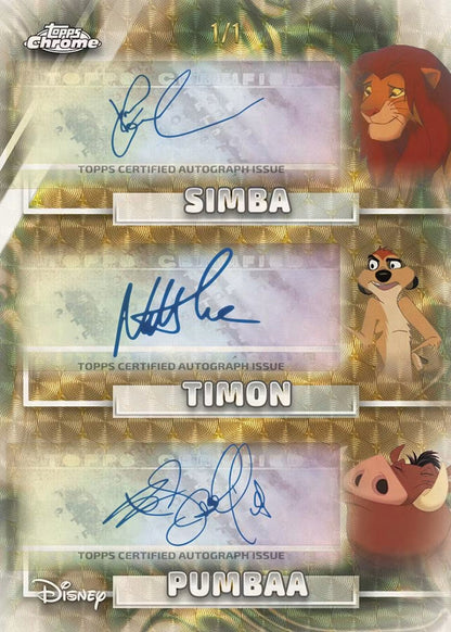2026 Topps Disney Chrome Hobby Boks (Forhåndssalg Lansering 17.06.26) - break addicts