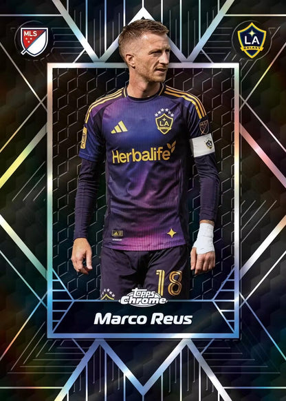 2026 Topps MLS Major League Soccer Chrome Hobby boks - Løs pakke