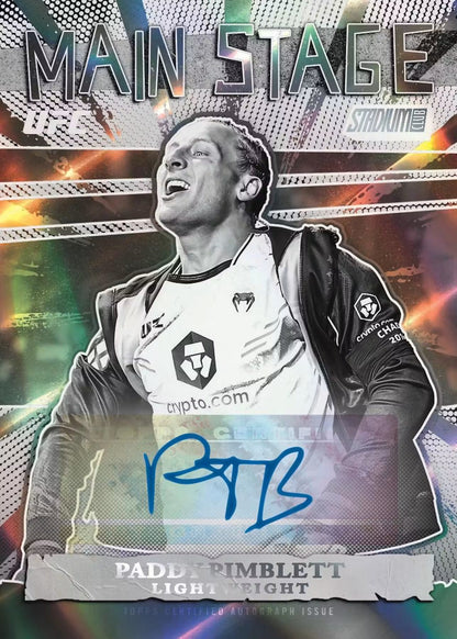 2026 Topps Stadium Club UFC Hobby boks (Forhåndssalg) - break addicts