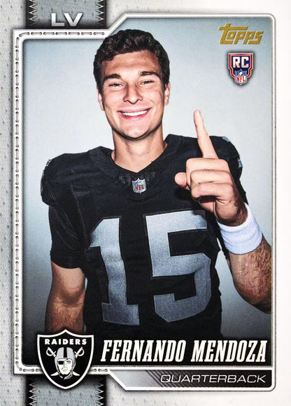 2026 Topps Football Hobby Jumbo boks (Forhåndssalg)