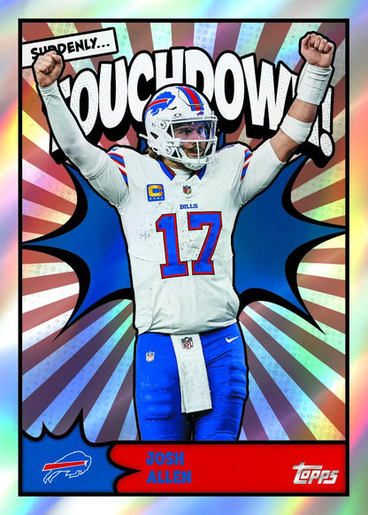 2026 Topps Football Hobby Jumbo boks (Forhåndssalg)