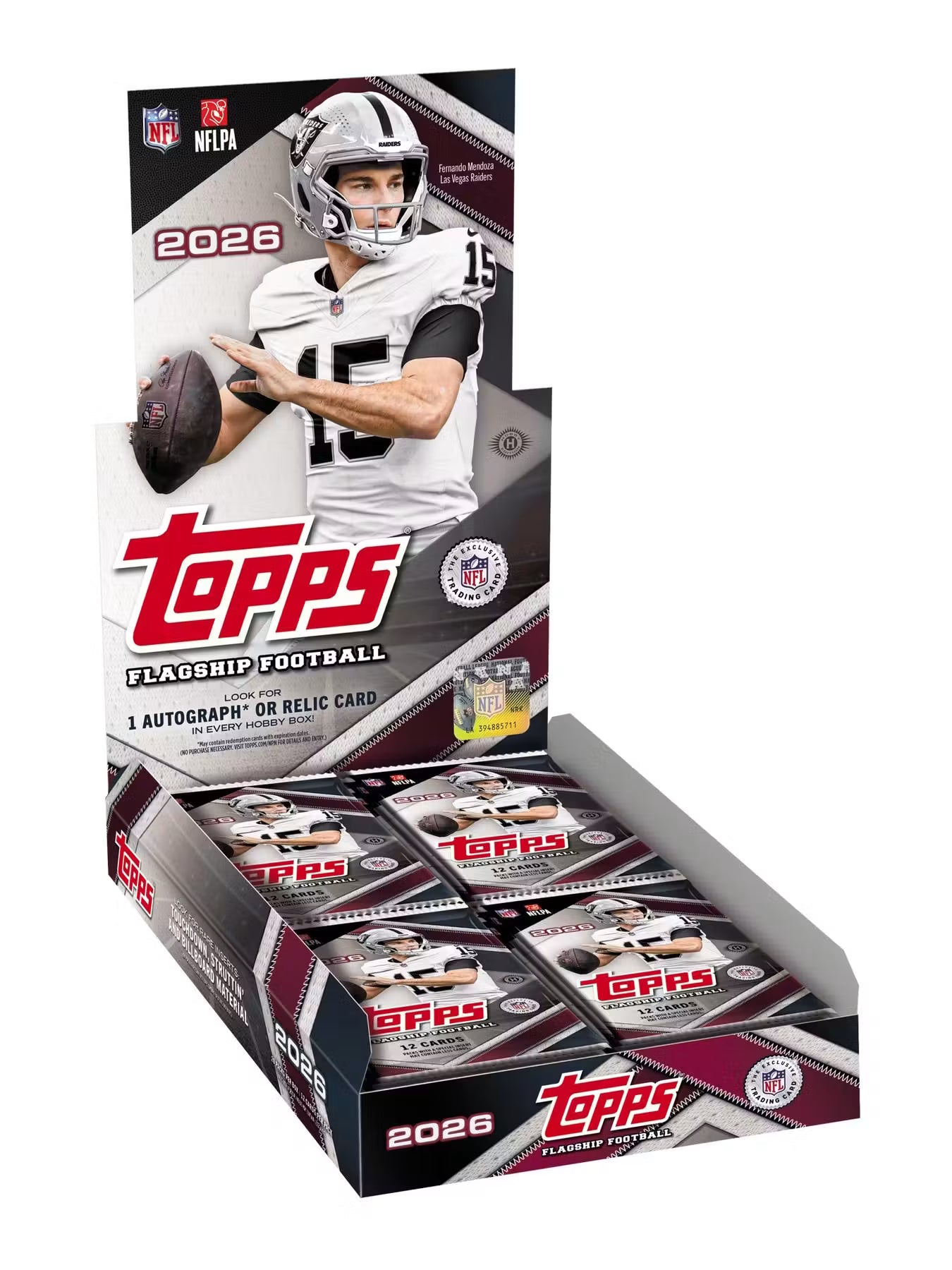 2026 Topps Football Hobby boks (Forhåndssalg)