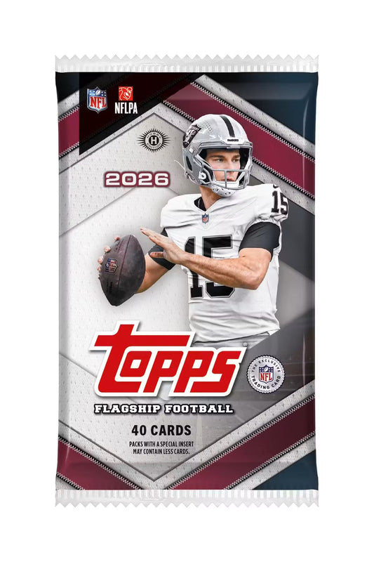 2026 Topps Football Hobby Jumbo boks - Løs pakke