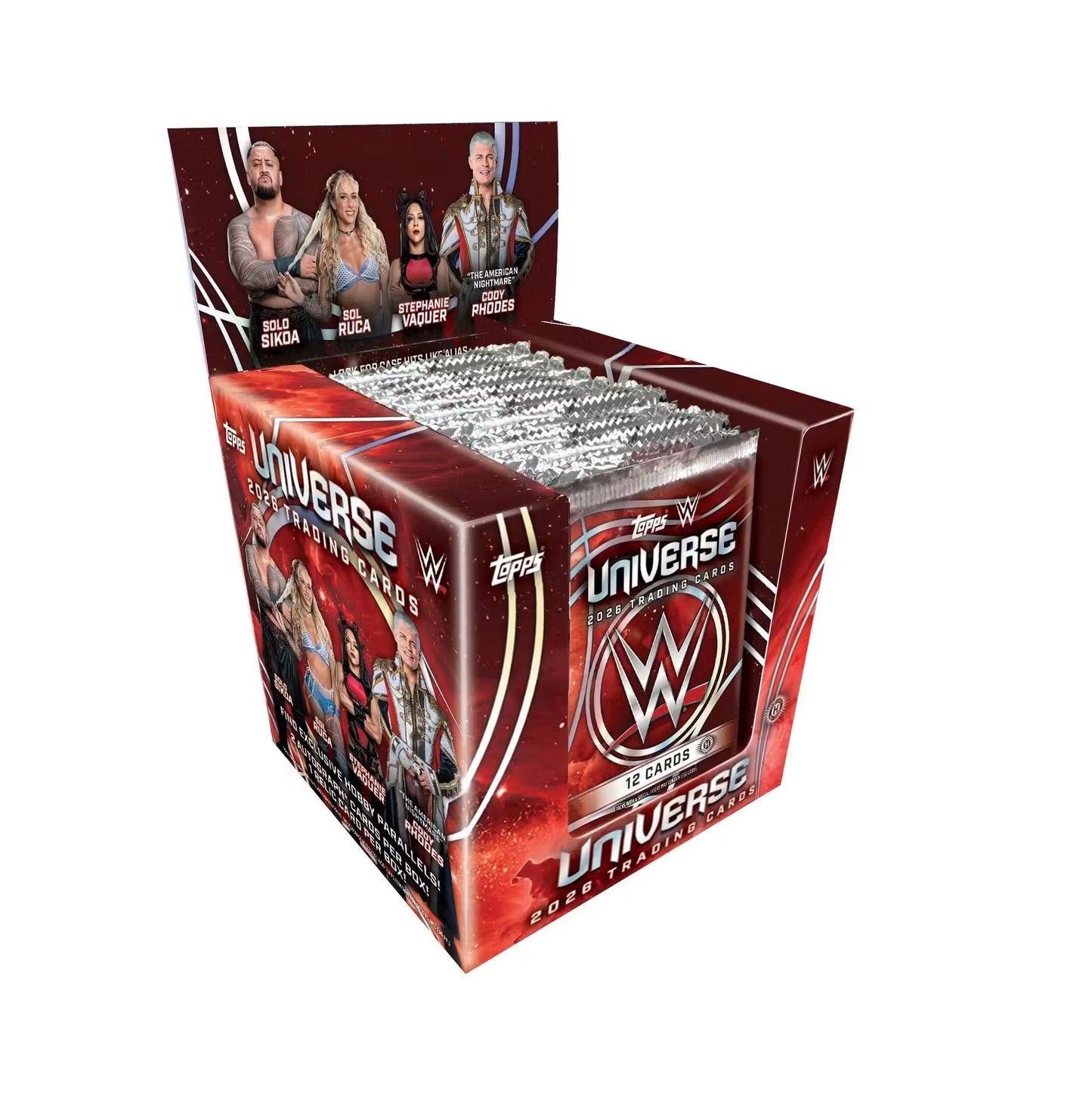 2026 Topps WWE Universe Wrestling Hobby boks (Forhåndssalg)