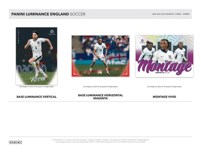 2026 Panini Luminance England Soccer Hobby