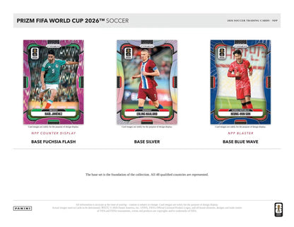 2026 Panini Prizm FIFA World Cup Soccer Blaster boks (Yellow, Purple, Blue & White Prizms!) - break addicts