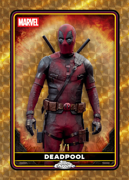 2025 Topps Chrome Deadpool Hobby Boks - break addicts