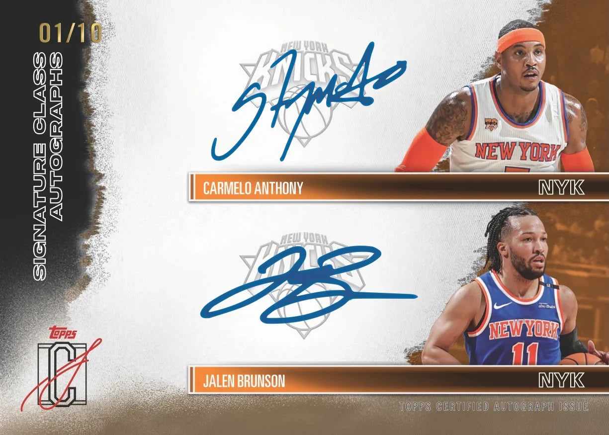 2025-26 Topps Signature Class Basketball - Blaster boks ( Forhåndssalg Lansering 28.05.26) - break addicts