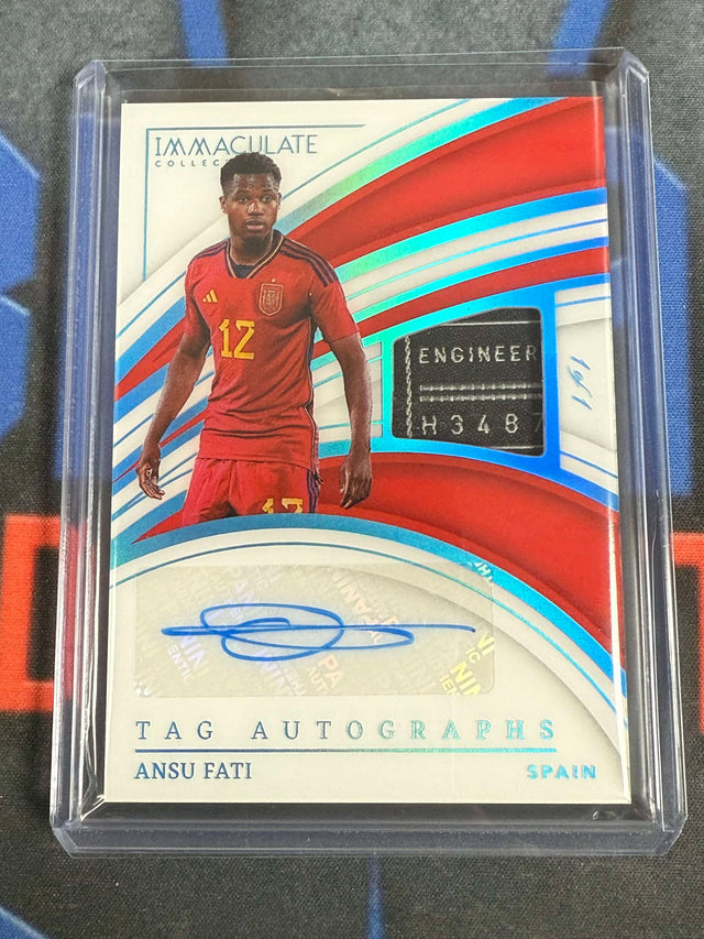 Ansu Fati – Patch Autograf 1/1