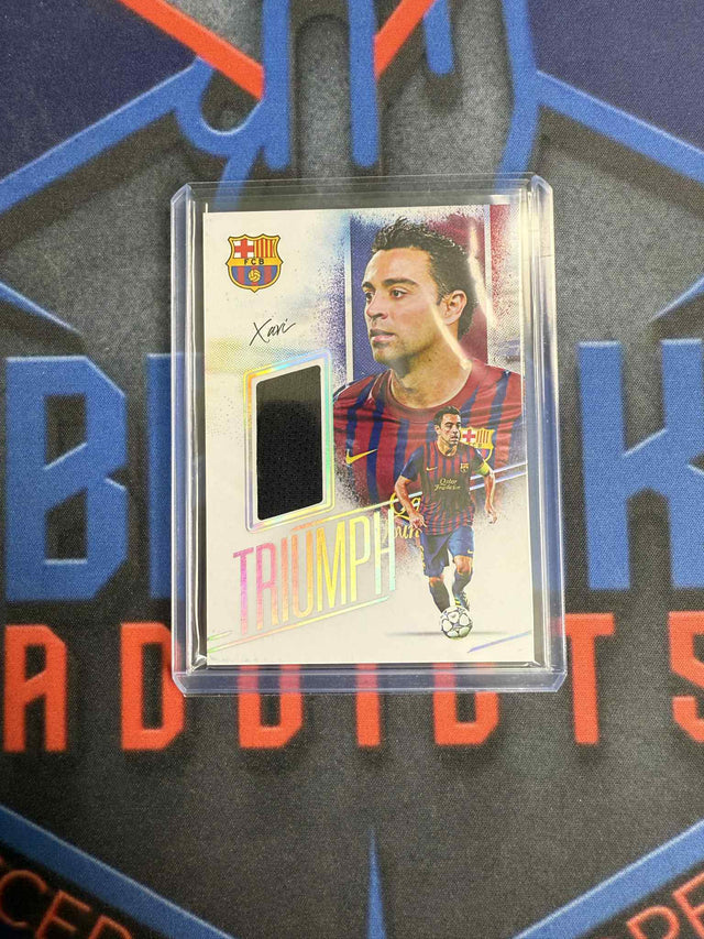 Xavi – Game Used Patch Rainbow 1/1