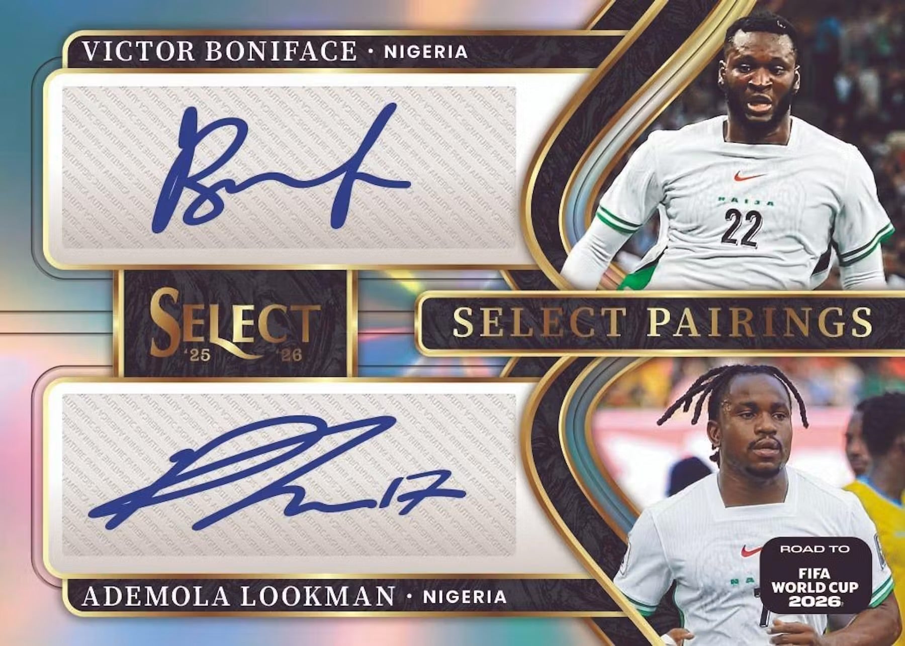 ⚽ Random Team Break #1491 – 1× 2025/26 Panini Select Road to FIFA World Cup Soccer Hobby Boks - break addicts