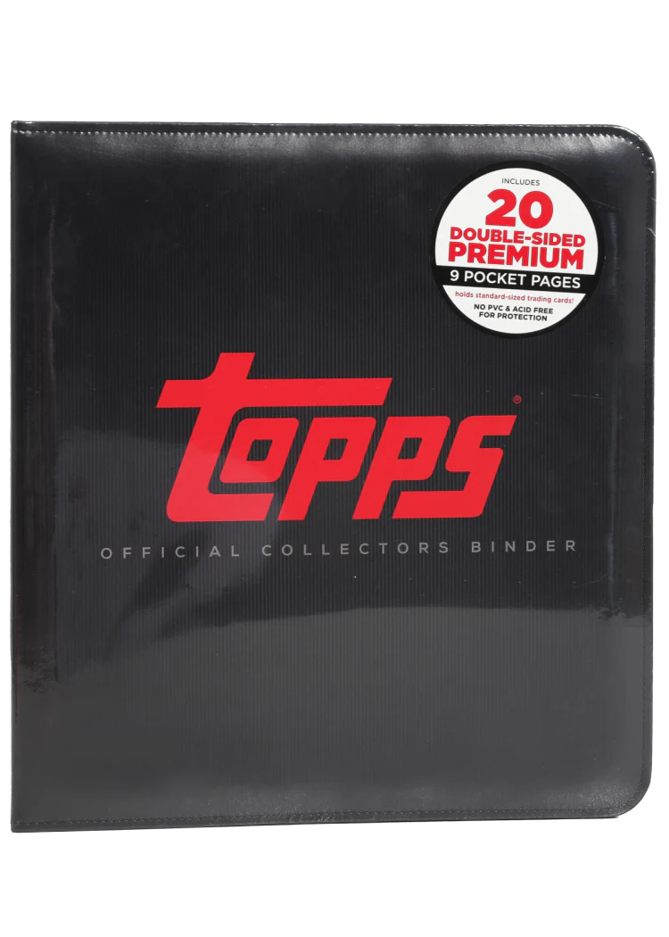 Topps Svart Collectors Binder - break addicts