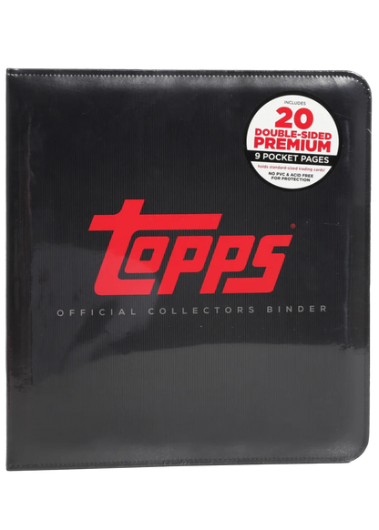 Topps Svart Collectors Binder - break addicts