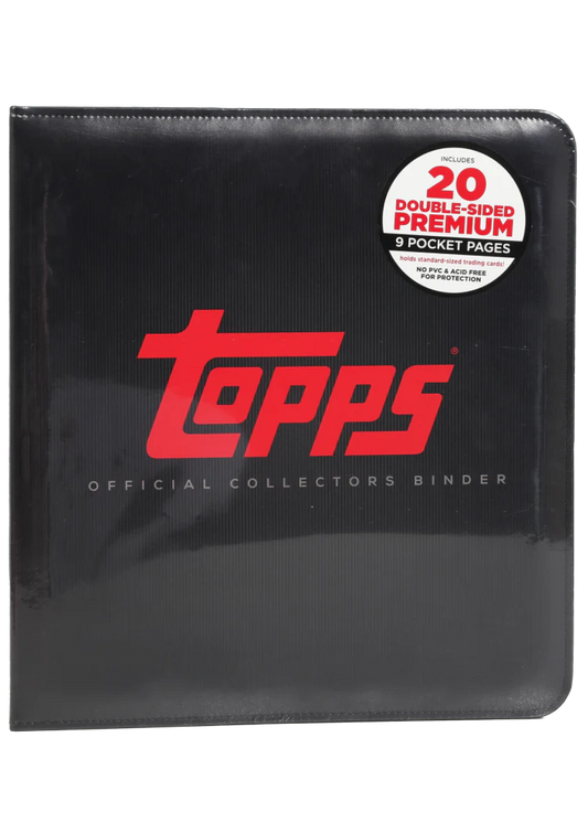Topps Svart Collectors Binder - break addicts