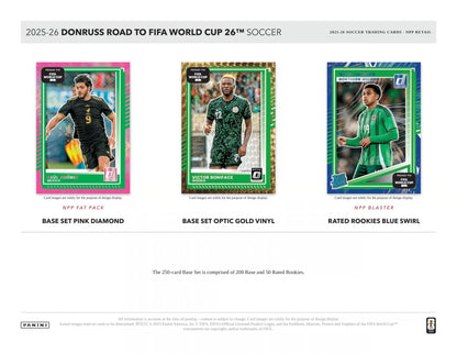 2025/26 Panini Donruss Road to FIFA World Cup Fat-Pack Pakke - break addicts