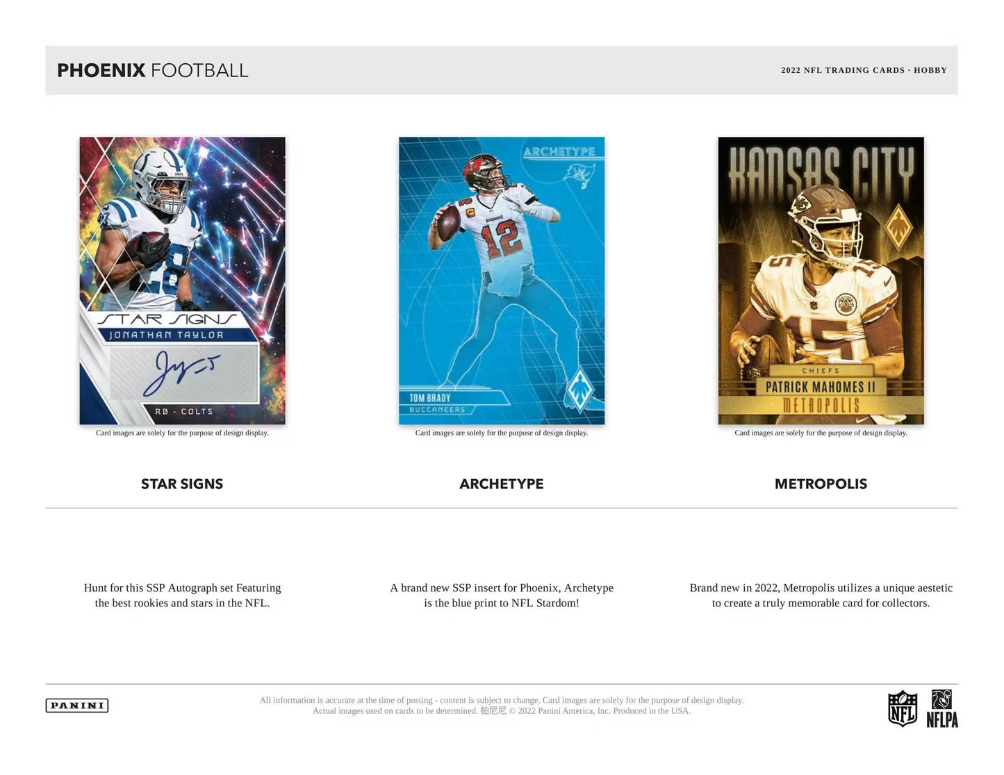 2022 Panini Phoenix Football Hobby Boks - break addicts