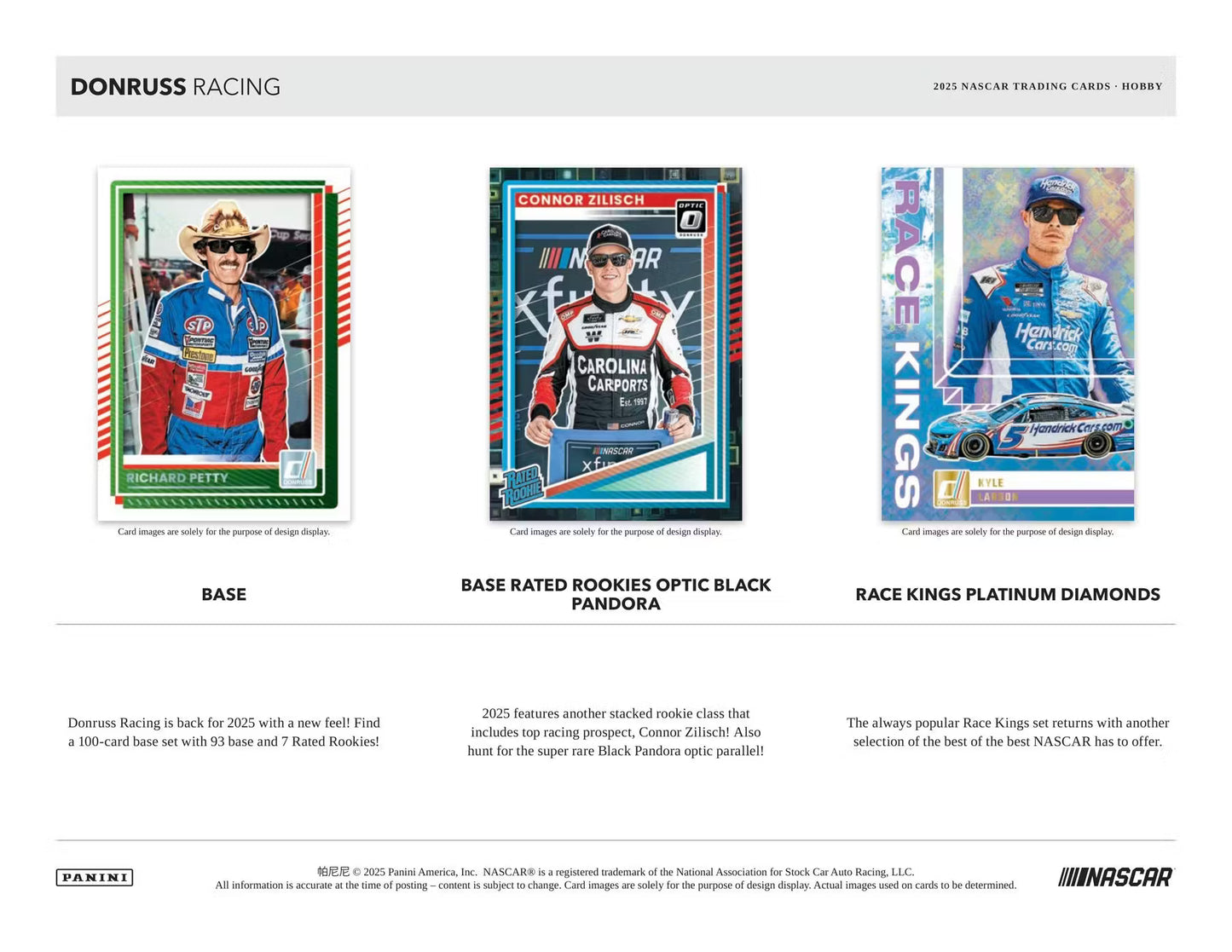 2025 Panini Donruss Racing Hobby Pakke